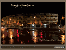 Tablet Screenshot of bangkokjunkman.com